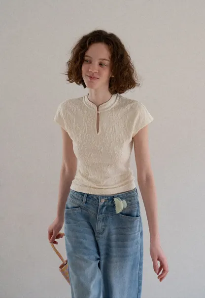 High Waist Wide Leg Denim Jeans