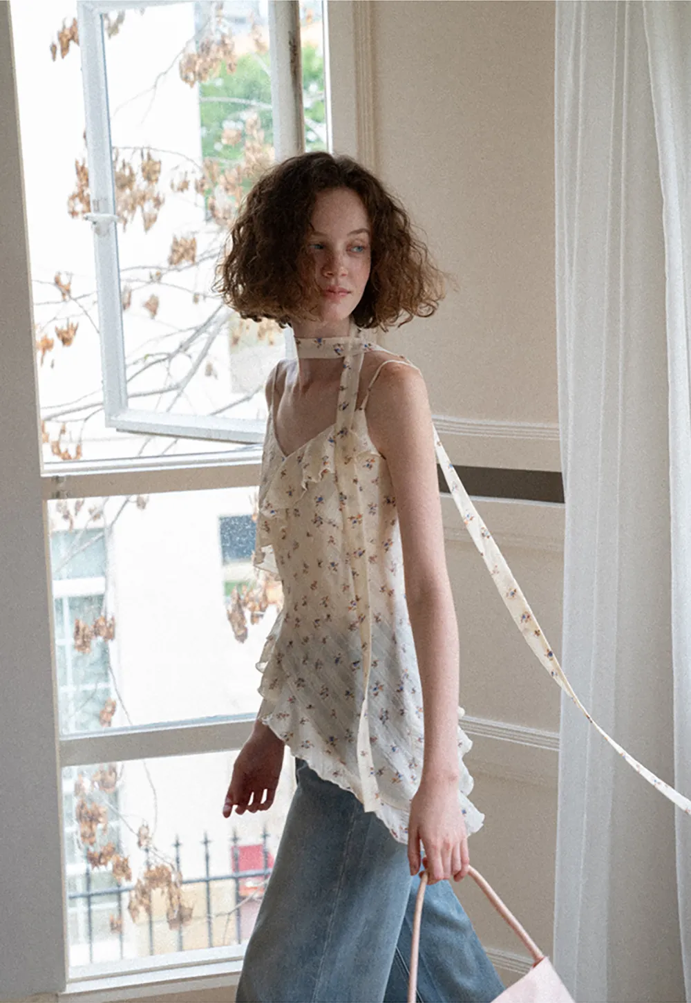 Wide Leg High Waist Denim Jeans