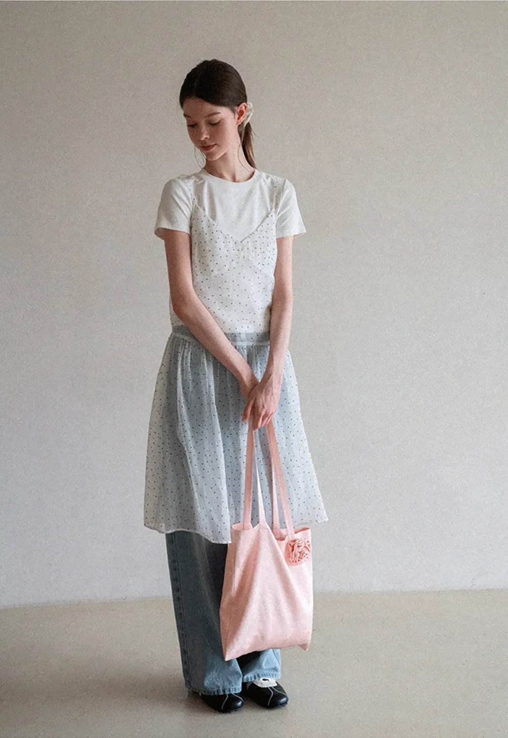 High Waist Wide Leg Denim Jeans