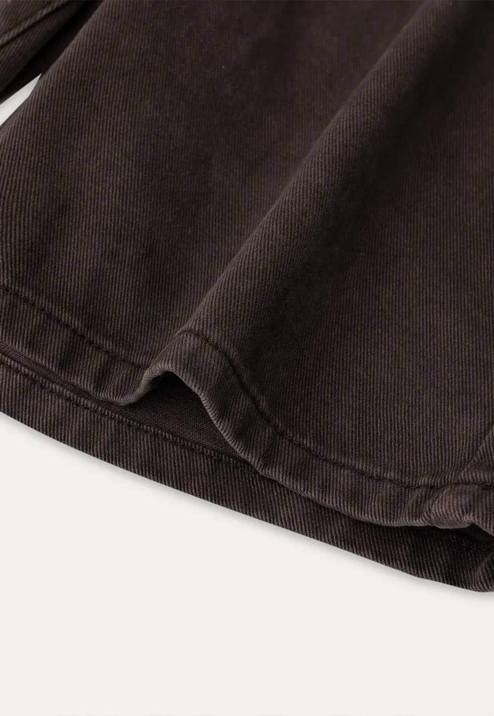 High Waist Cropped Denim Shorts