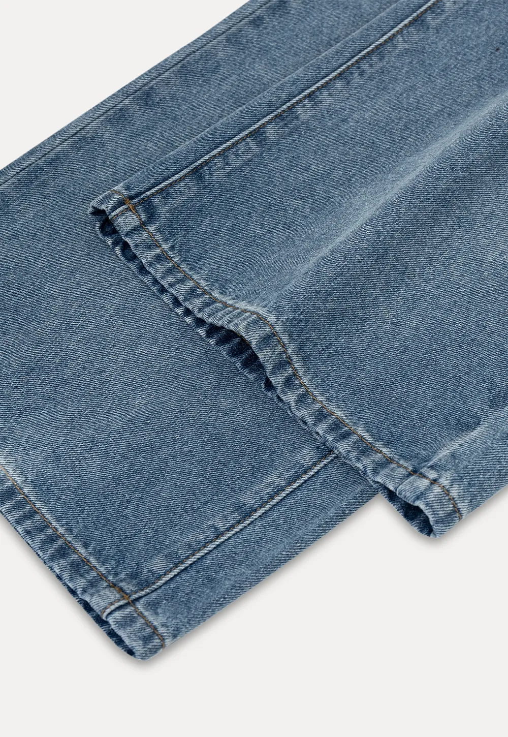 High Waist Wide Leg Denim Jeans