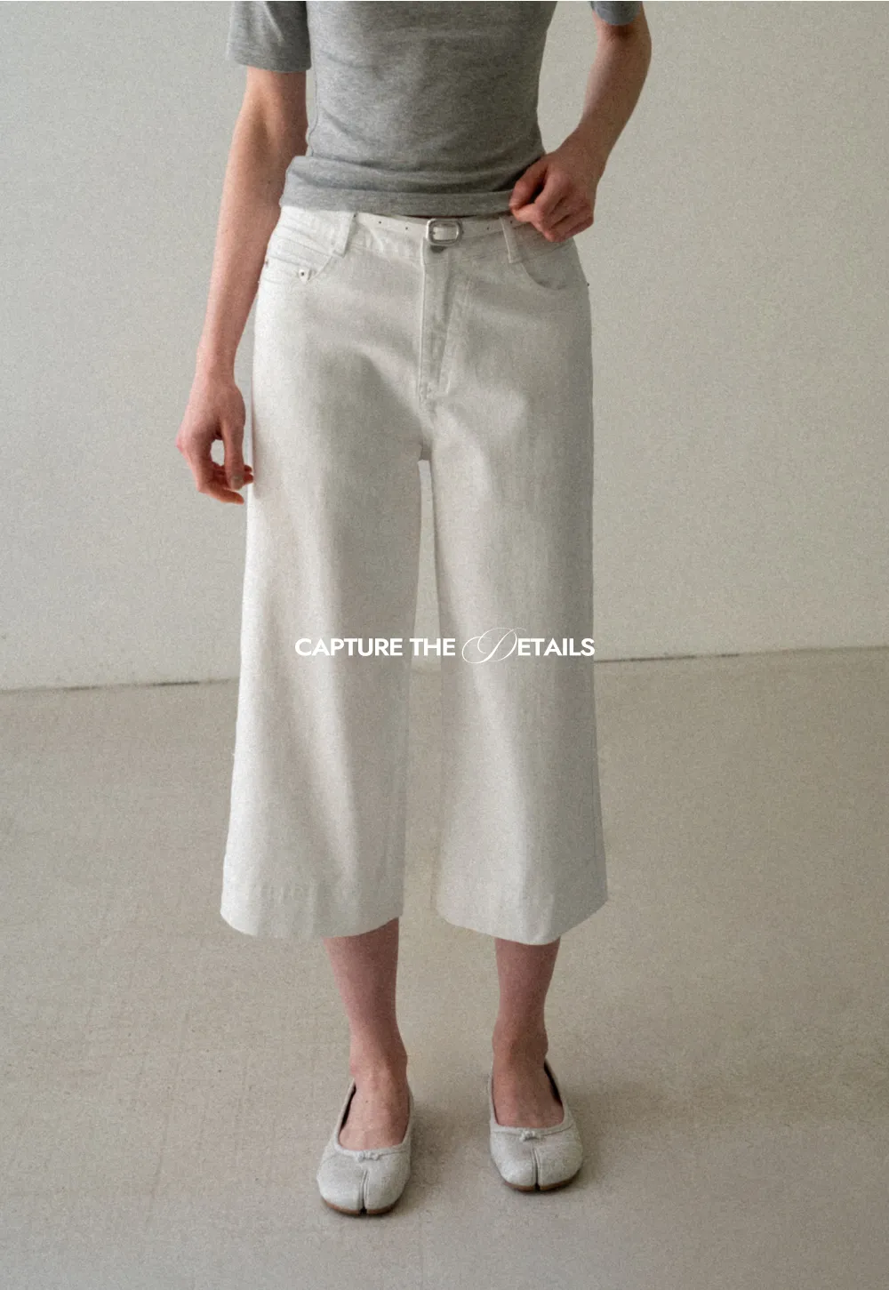 High Waist Cropped Tapered Pants