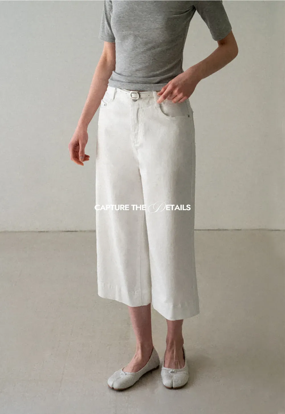 High Waist Cropped Tapered Pants