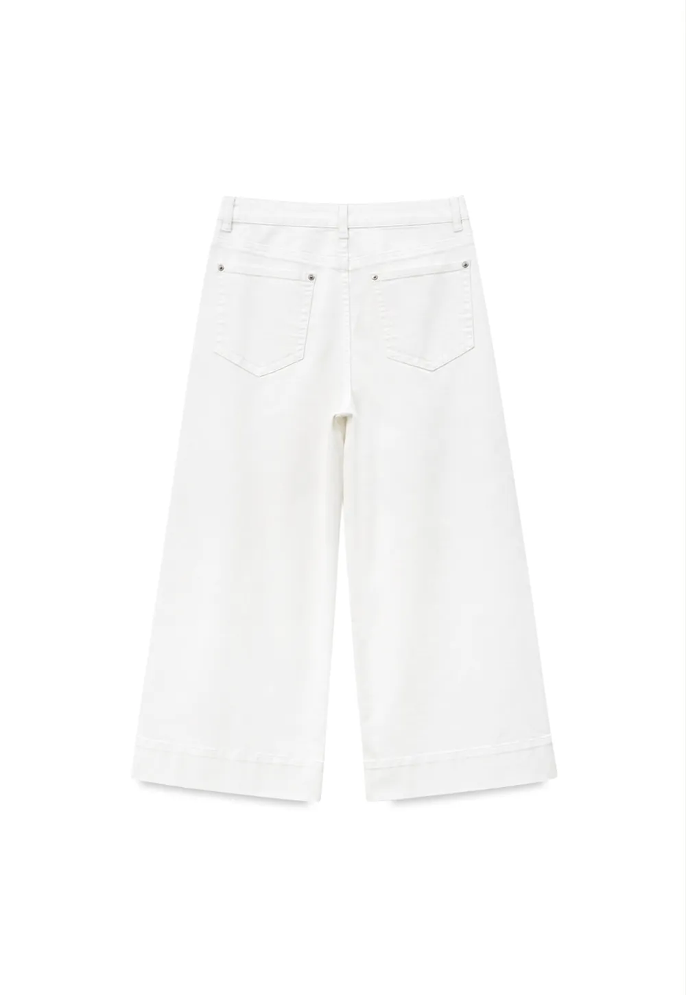 High Waist Cropped Tapered Pants