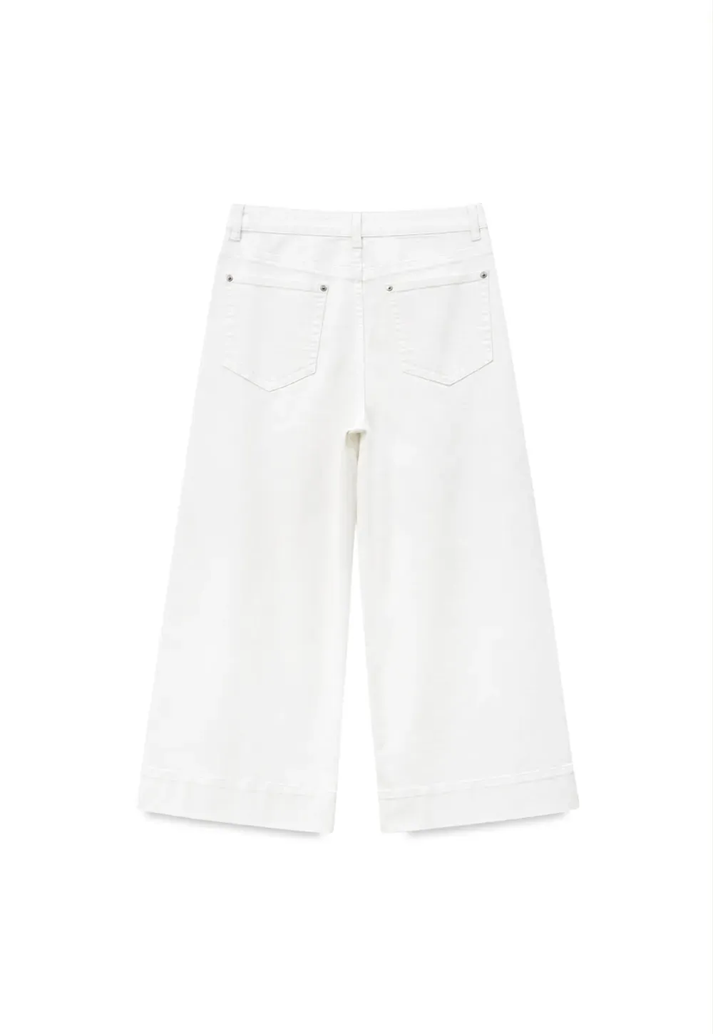 High Waist Cropped Tapered Pants
