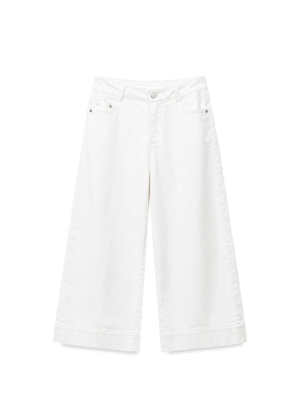 High Waist Cropped Tapered Pants