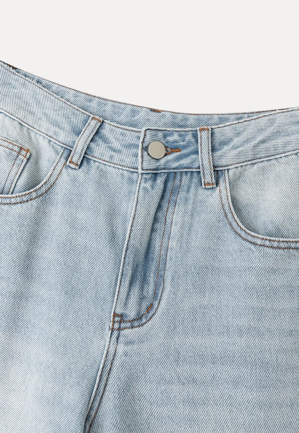Wide Leg High Waist Denim Jeans