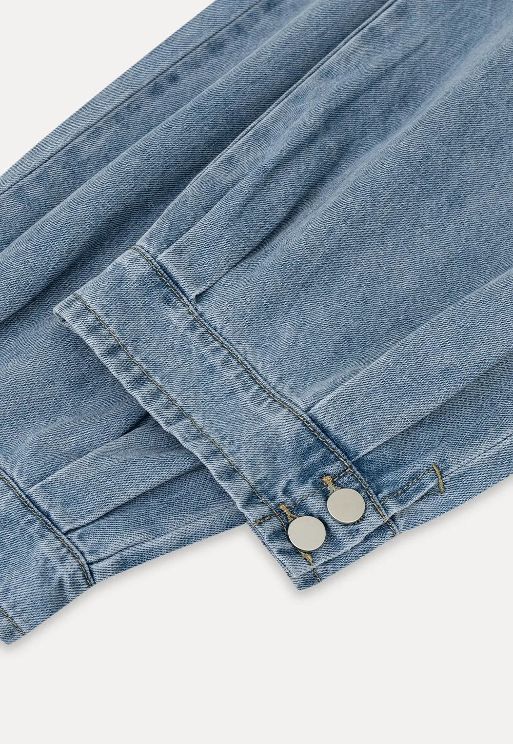 High Waist Wide Leg Denim Jeans
