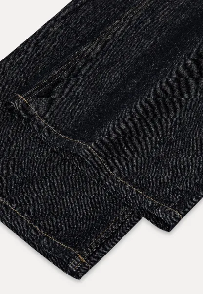 High Waist Wide Leg Denim Jeans