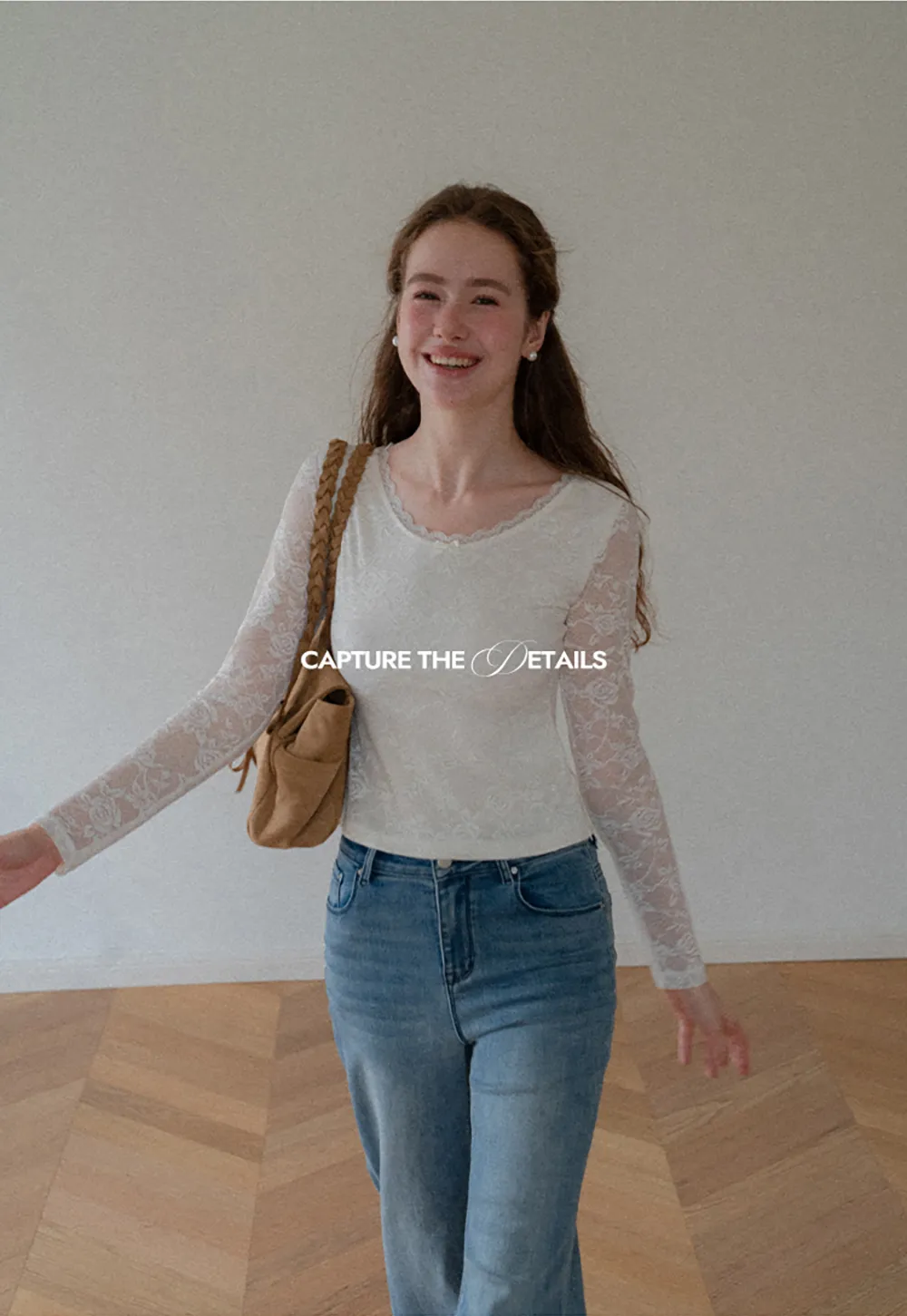 Flared Wide Leg Denim Jeans