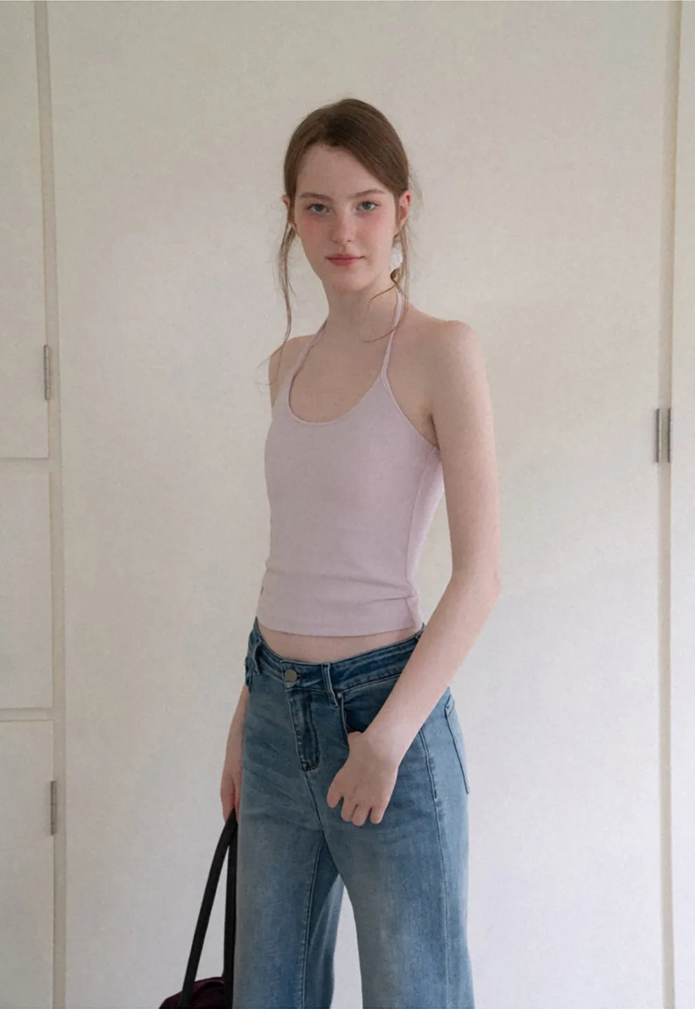 Flared Wide Leg Denim Jeans