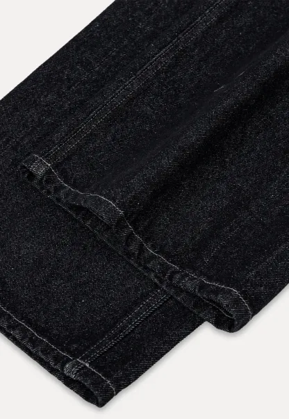 High Waist Wide Leg Denim Jeans