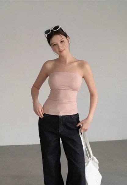 High Waist Wide Leg Denim Jeans