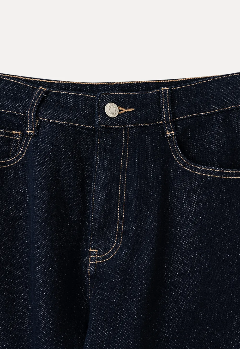 Wide Leg High Waist Denim Jeans