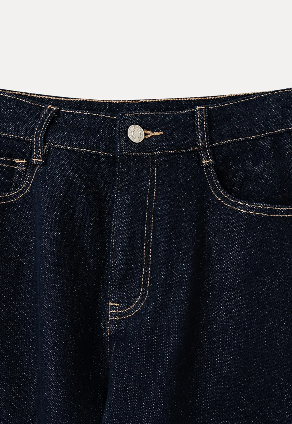 Wide Leg High Waist Denim Jeans
