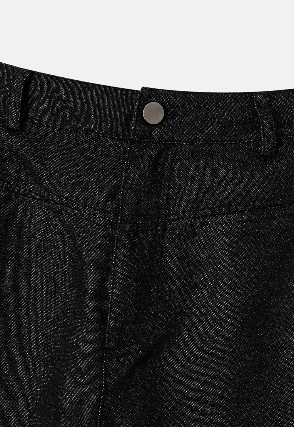 High Waist Pleated Wide Leg Jeans