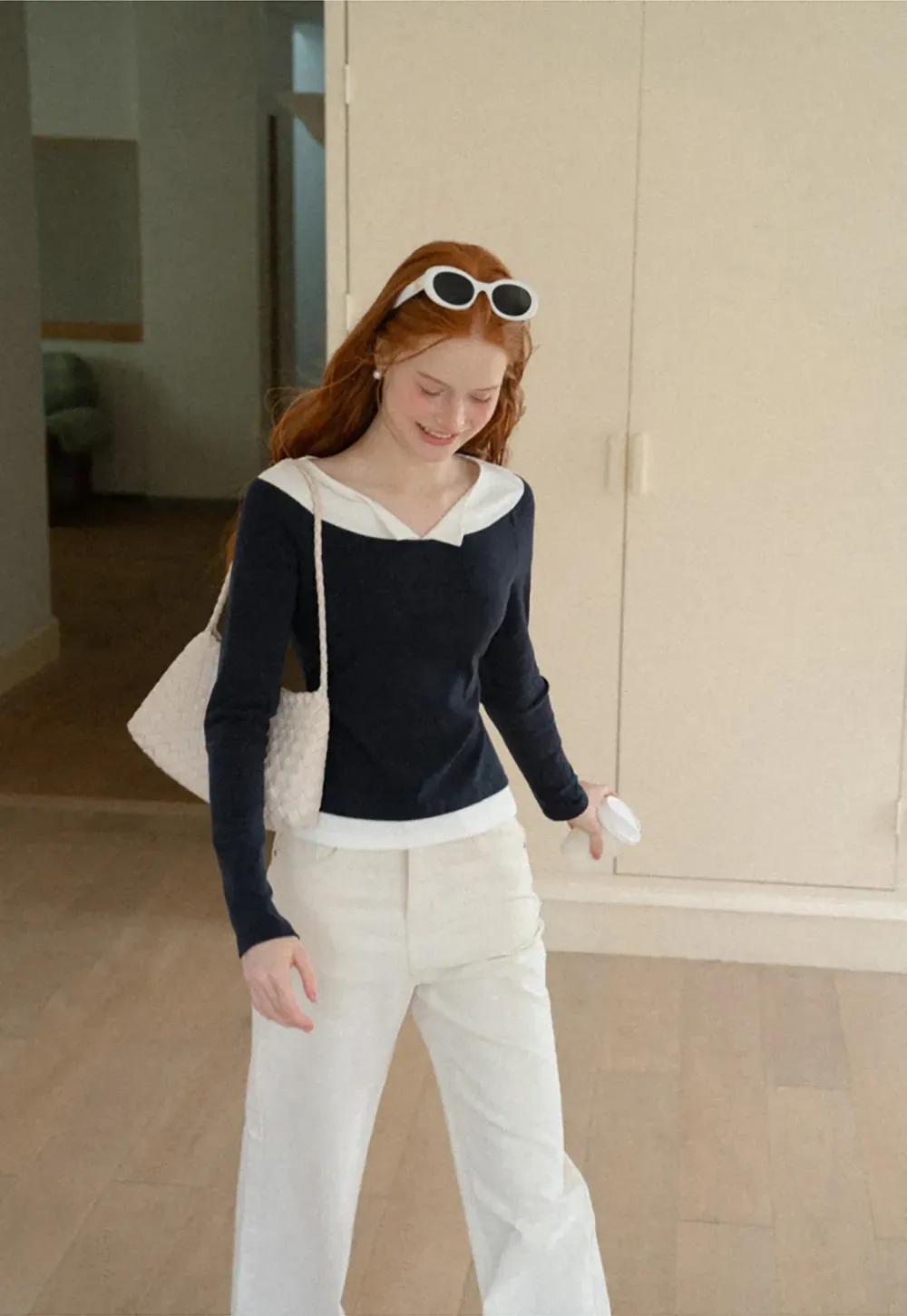 Wide Leg Cropped Denim Pant