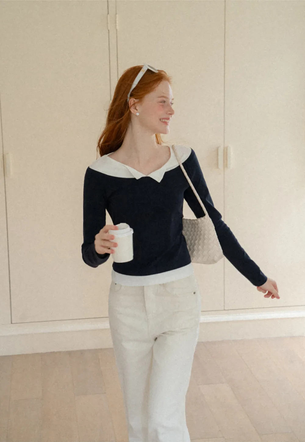 Wide Leg Cropped Denim Pant