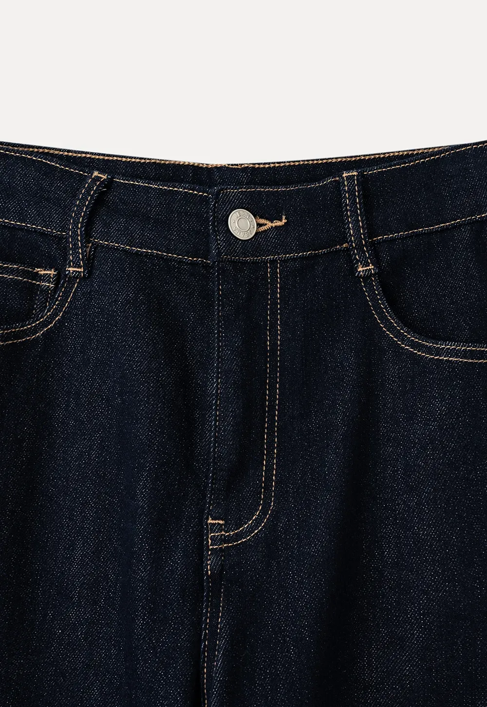 Wide Leg High Waist Denim Jeans