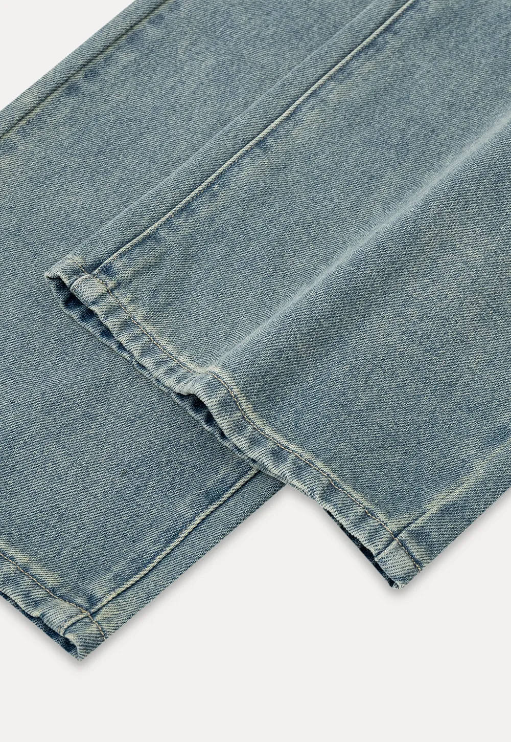Wide Leg High Waist Denim Jeans