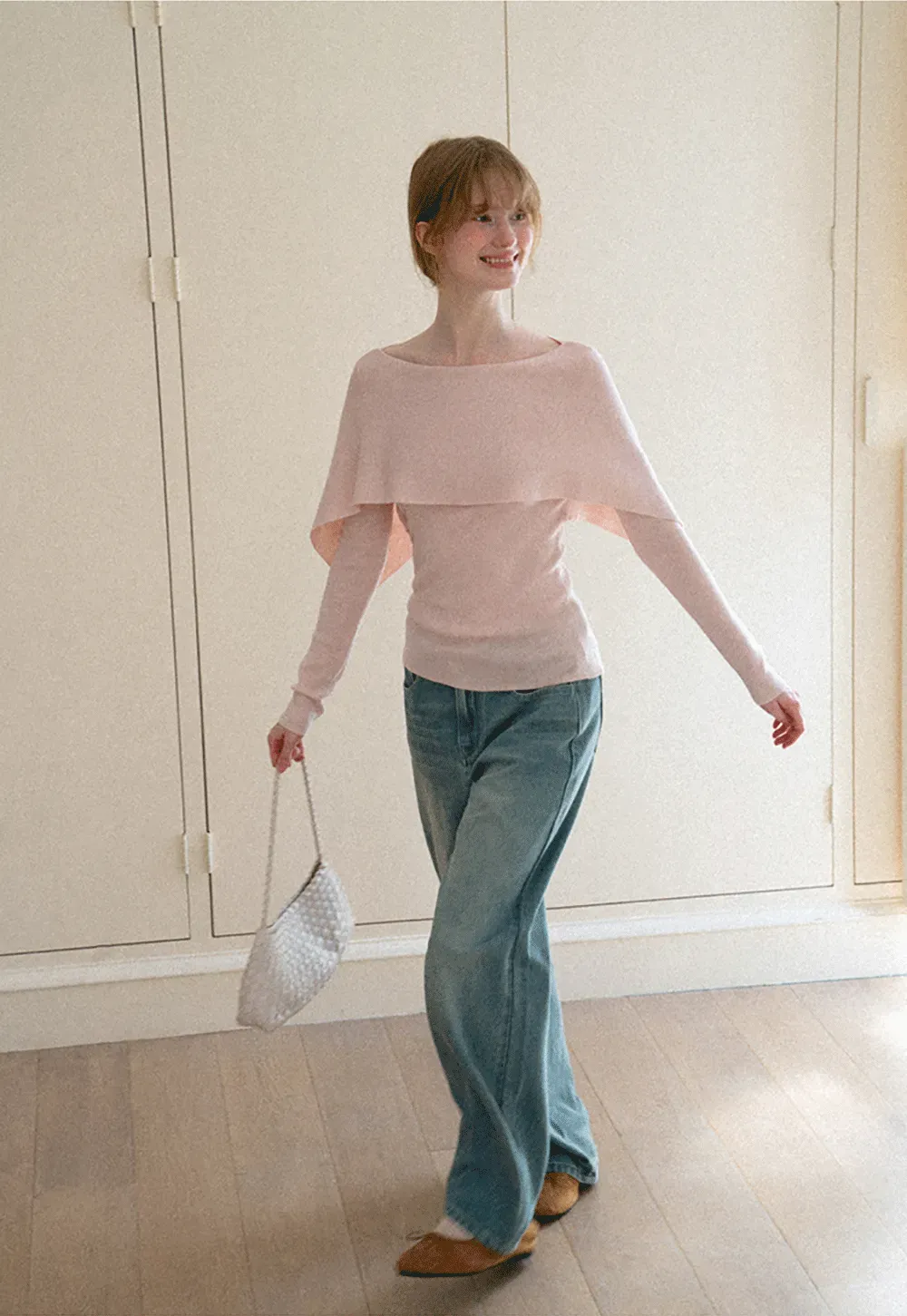 Wide Leg High Waist Denim Jeans