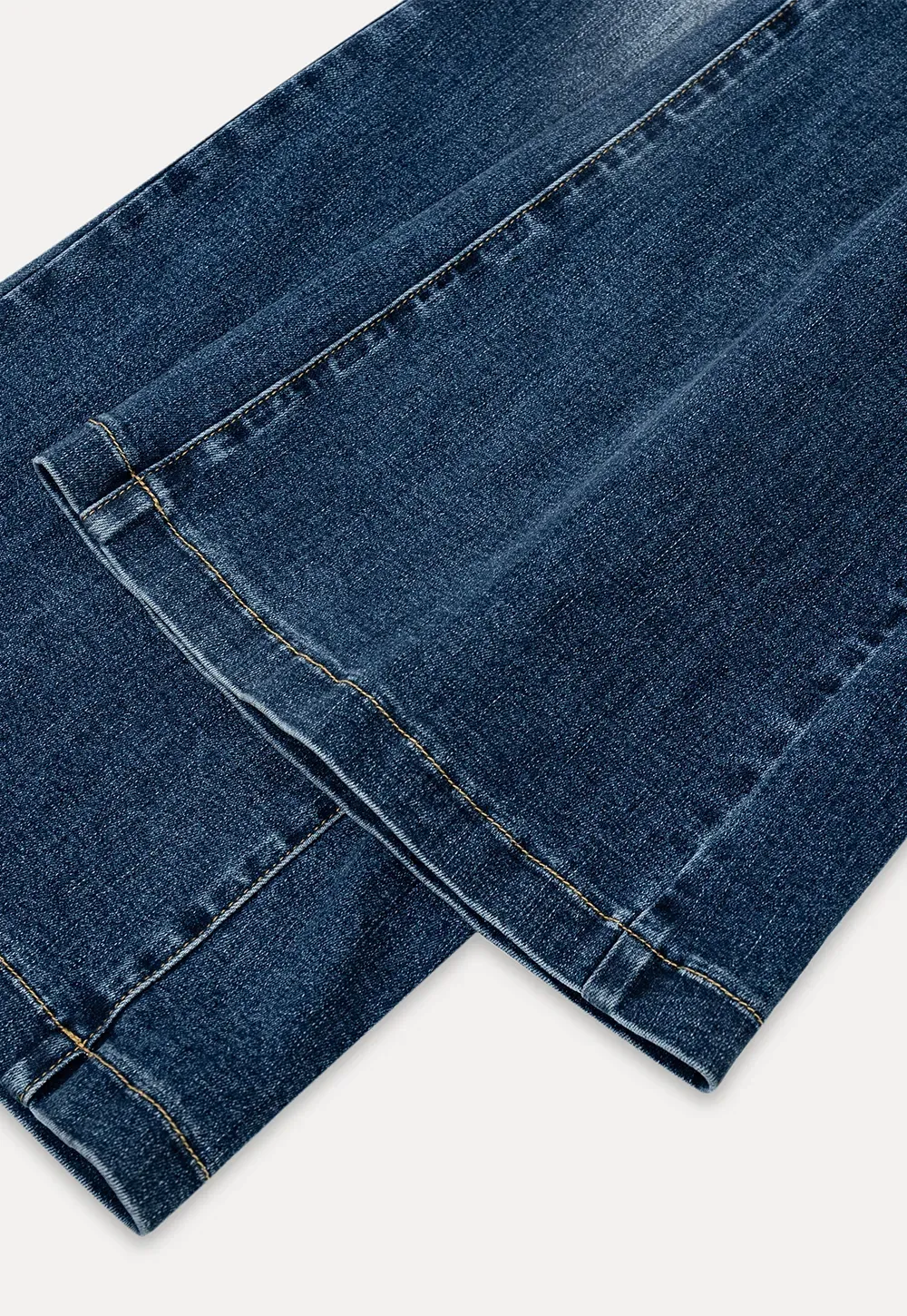 Flared Cut High Waist Denim Jeans
