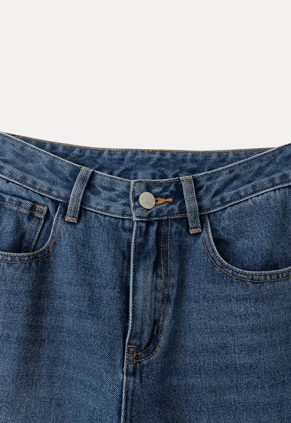 Wide Leg High Waist Denim Jeans