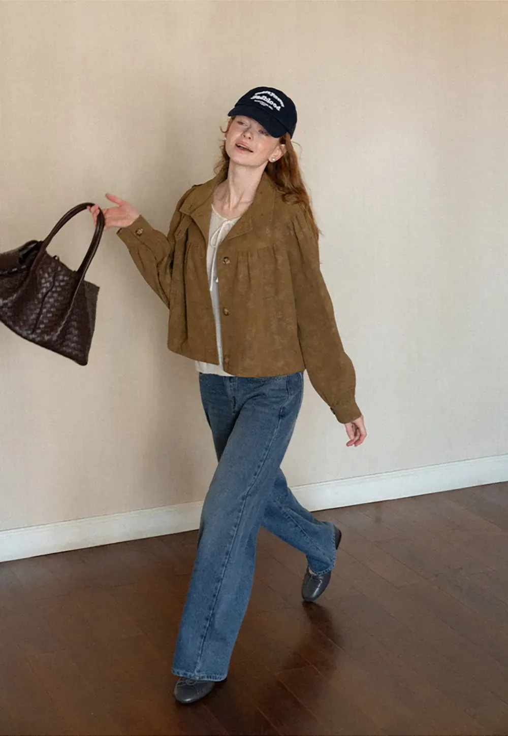 Wide Leg High Waist Denim Jeans