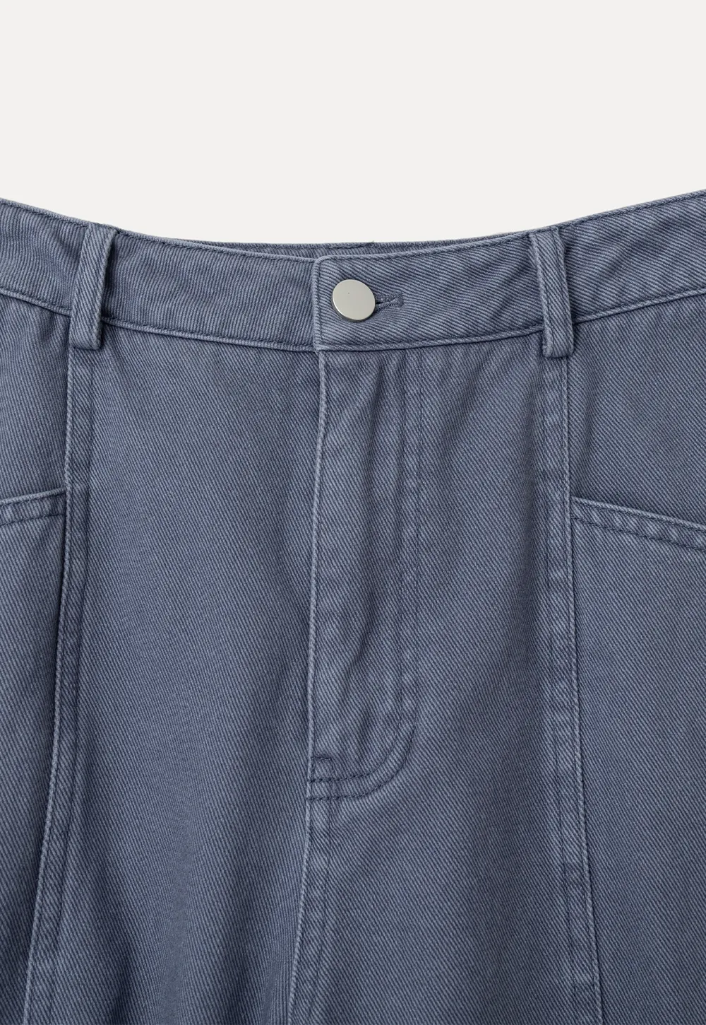 Wide Leg High Waist Denim Jeans