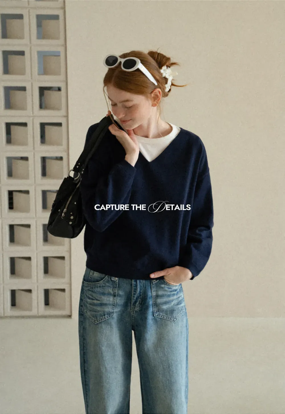 Wide Leg Flared Denim Jeans