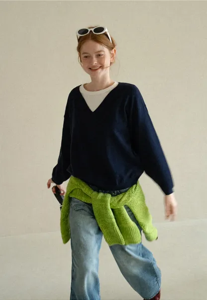 Wide Leg Flared Denim Jeans