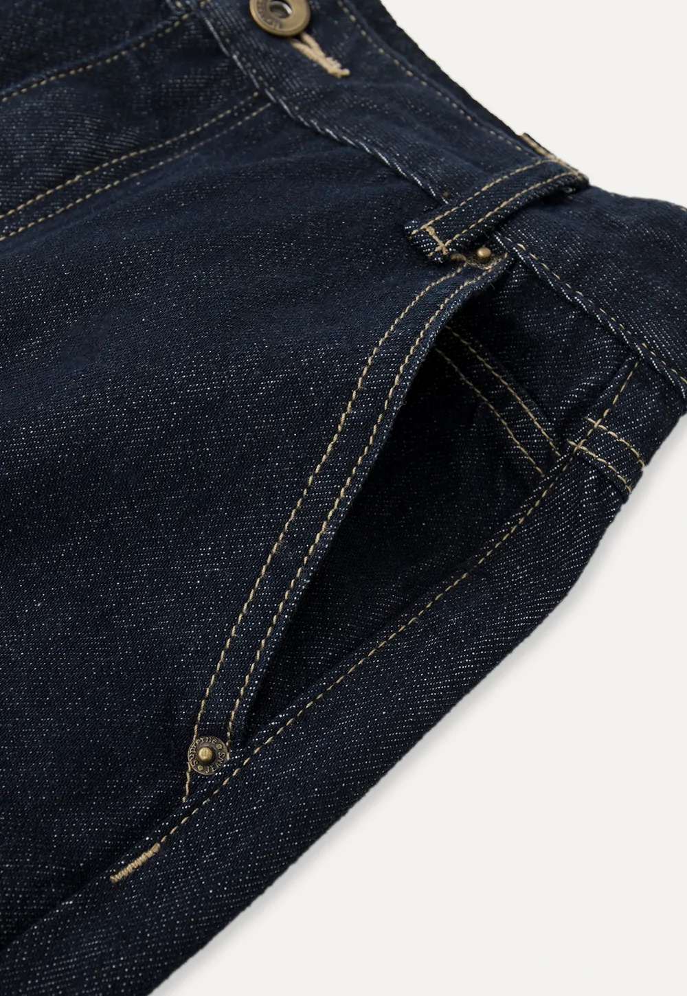 High Waist Wide Leg Denim Jeans