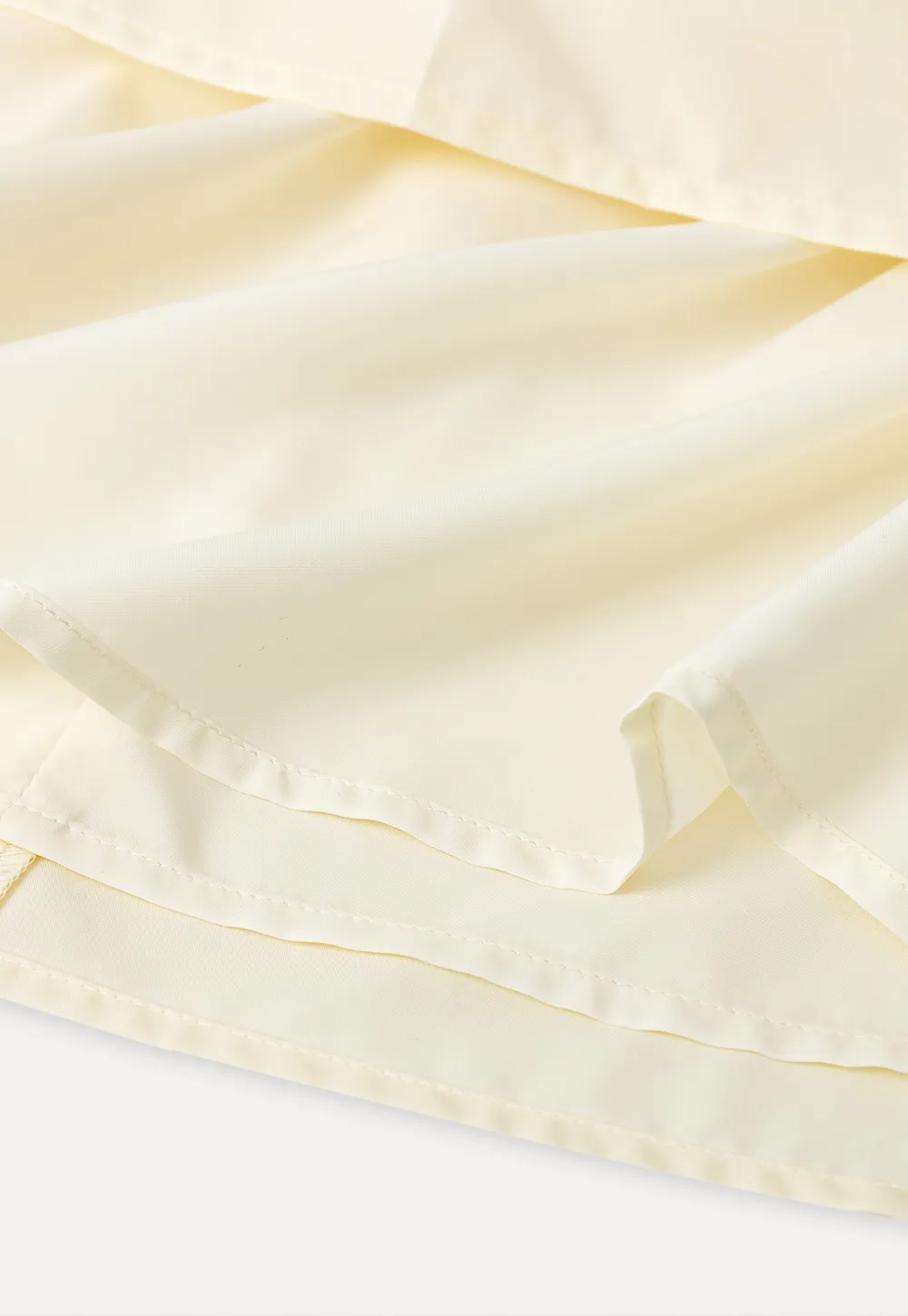 Checkered wide leg skirt with pleated waistband