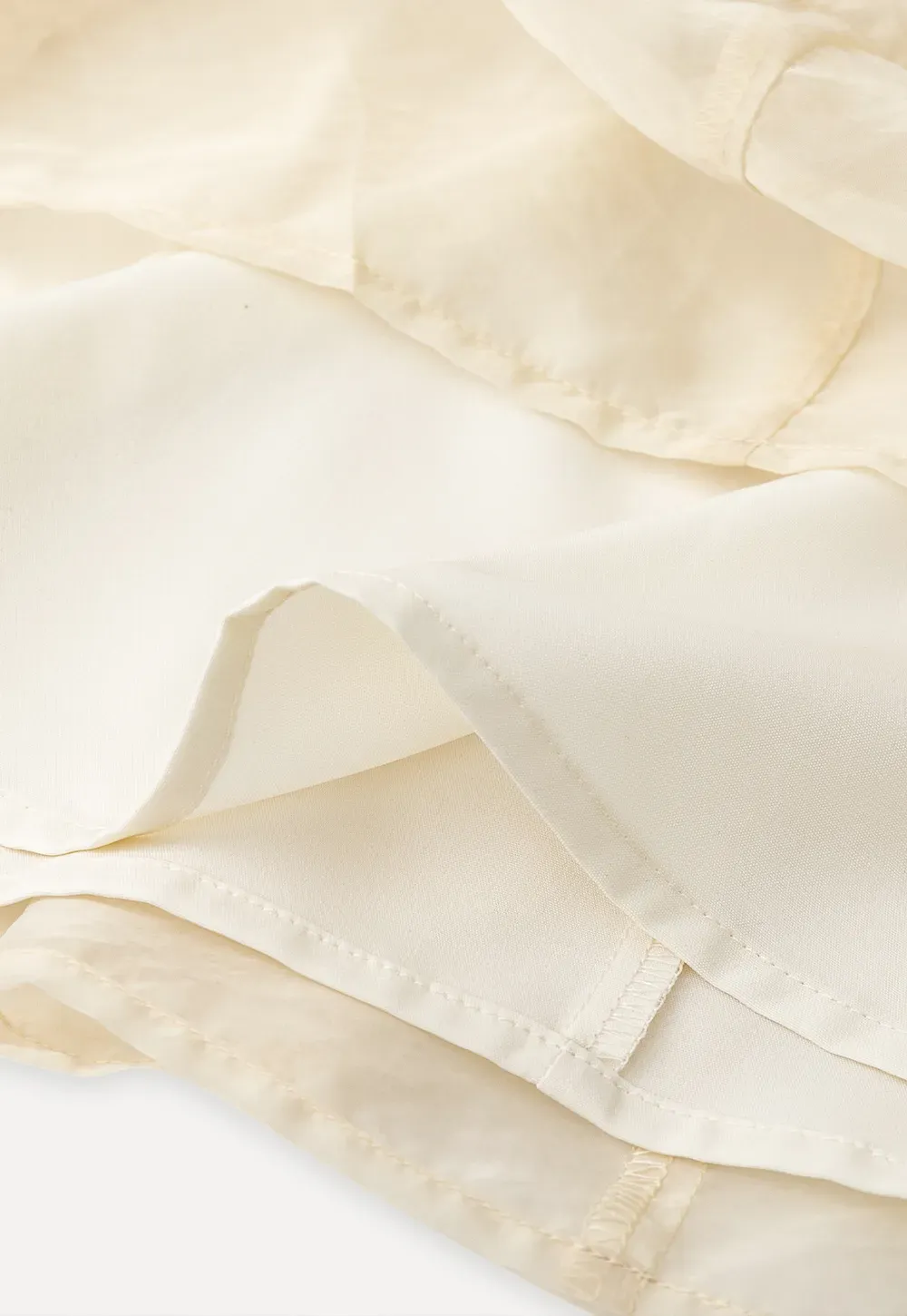 Tiered Ruffled Skirt with Elastic Waistband