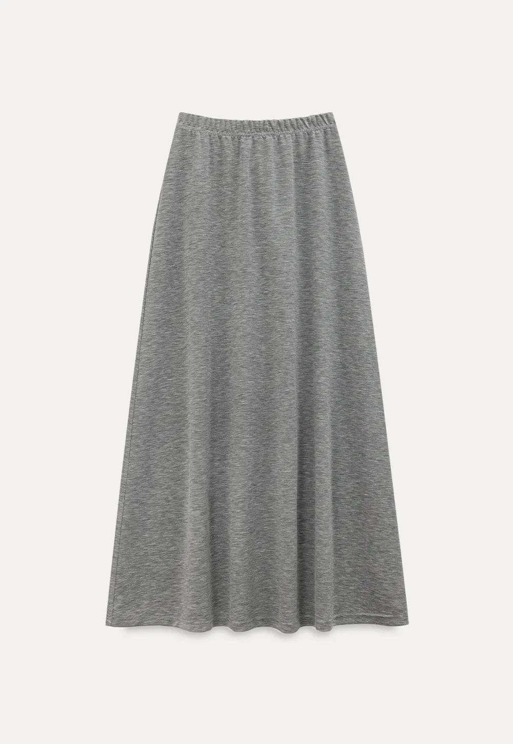 Wrap style long skirt with side drape detail
