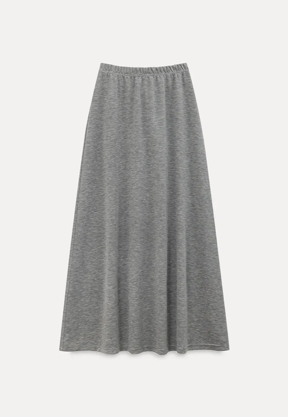 Wrap style long skirt with side drape detail