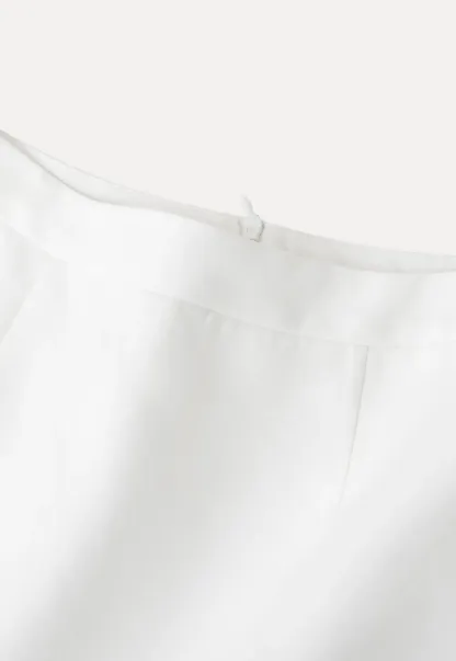 Ruffled Hem Mini Skirt