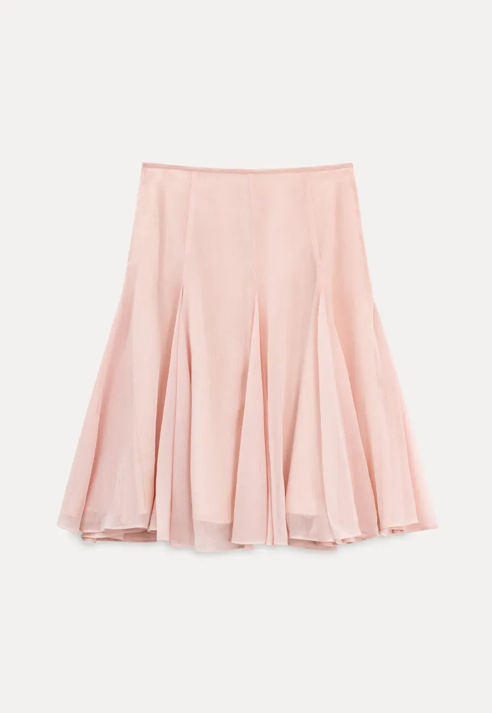 Flowy Pleated Midi Skirt