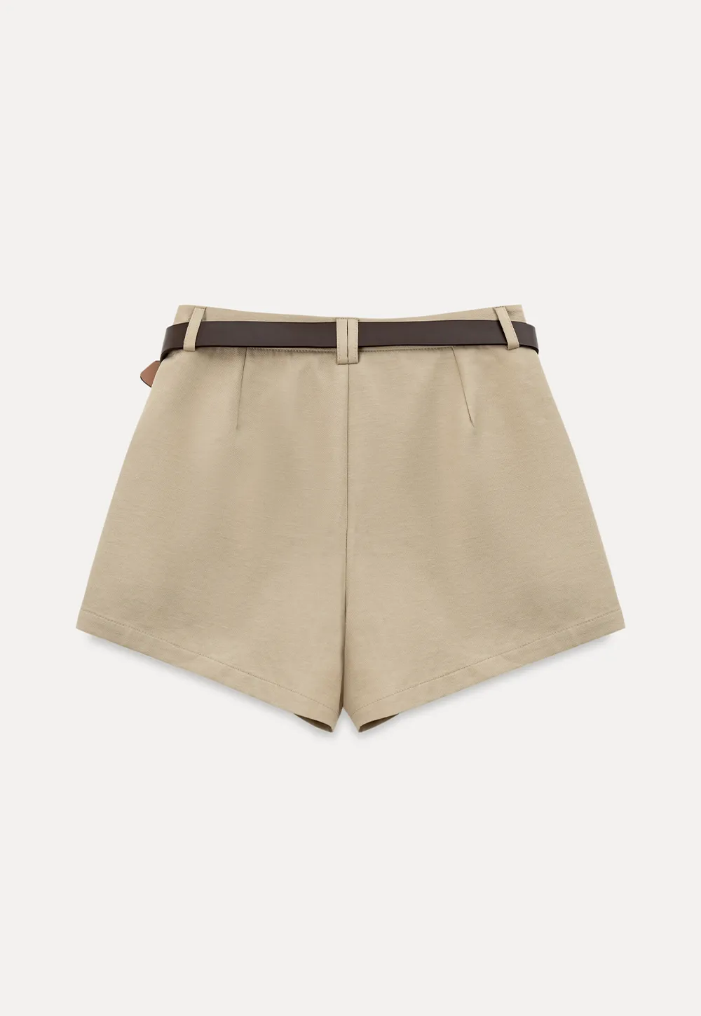 Pleated High Waist Skirt