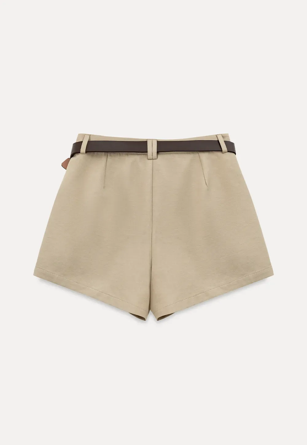 Pleated High Waist Skirt