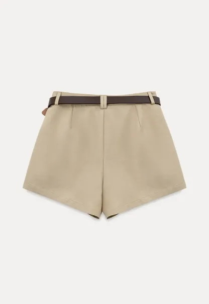 Pleated High Waist Skirt