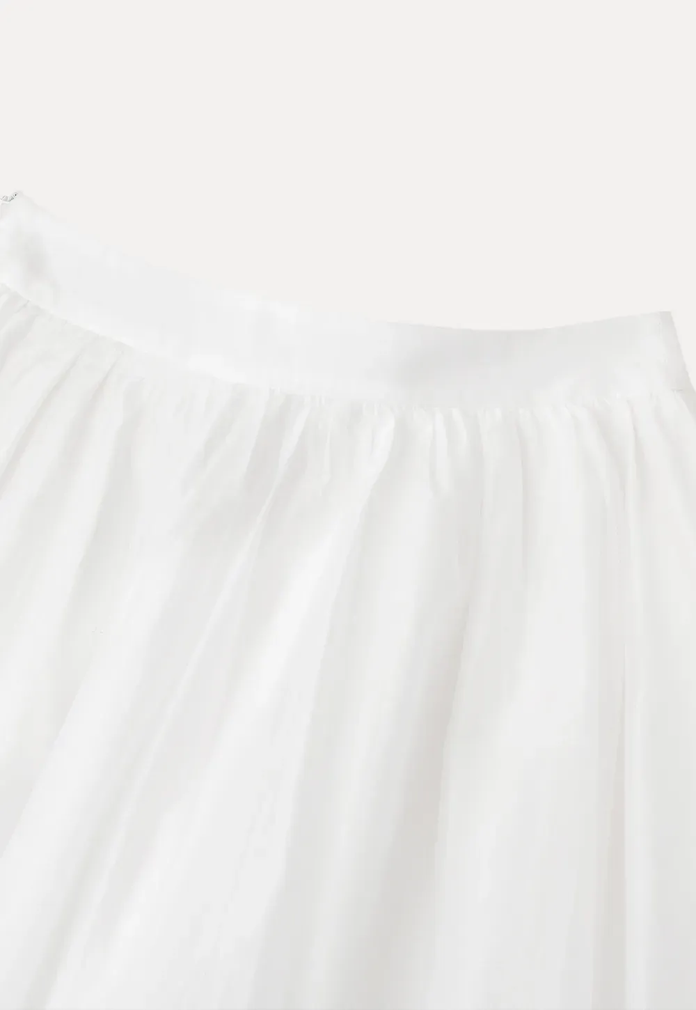 Layered Tulle Skirt with Scalloped Hem