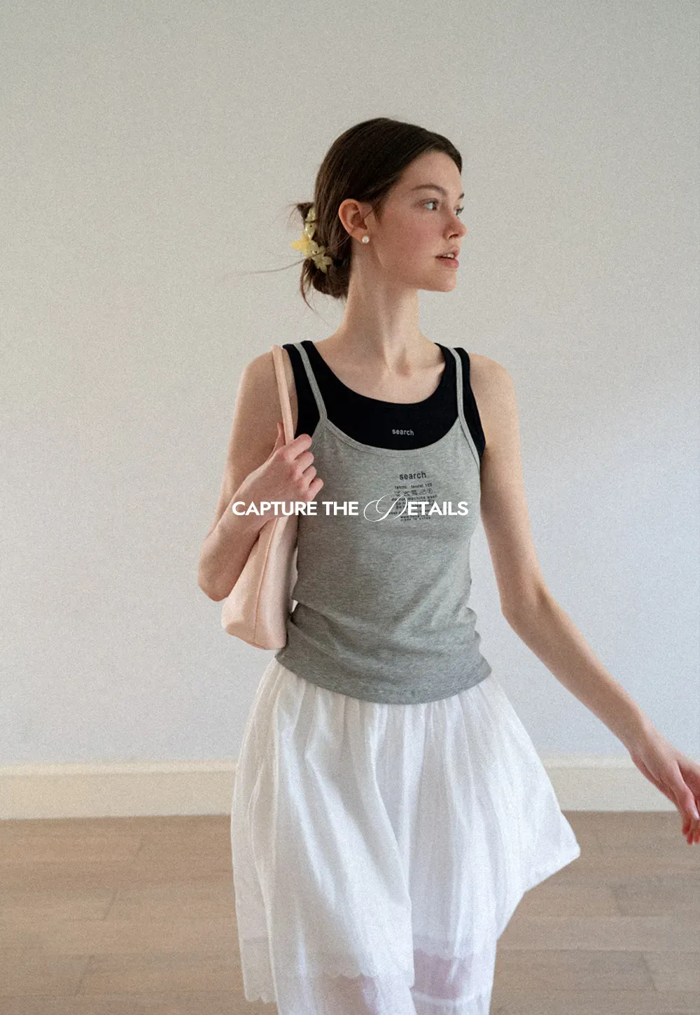 Layered Tulle Skirt with Scalloped Hem