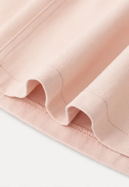 A Line Midi Skirt With Front Seam Detail