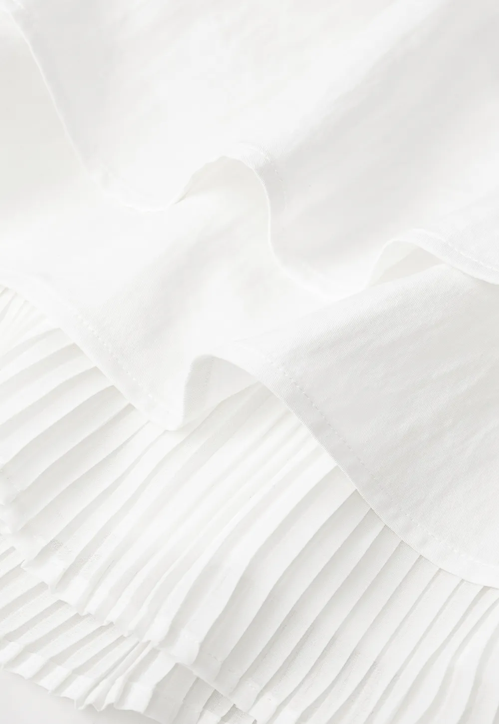 Tiered Ruffle Hem Skirt