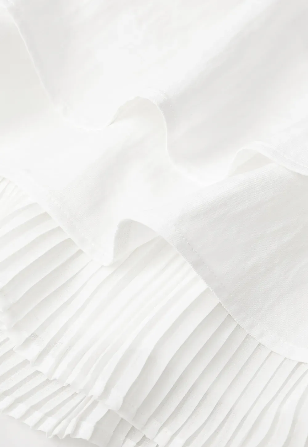 Tiered Ruffle Hem Skirt
