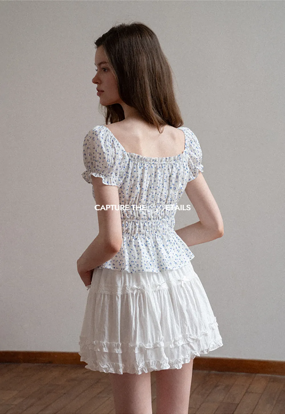 Tiered Ruffled Skirt