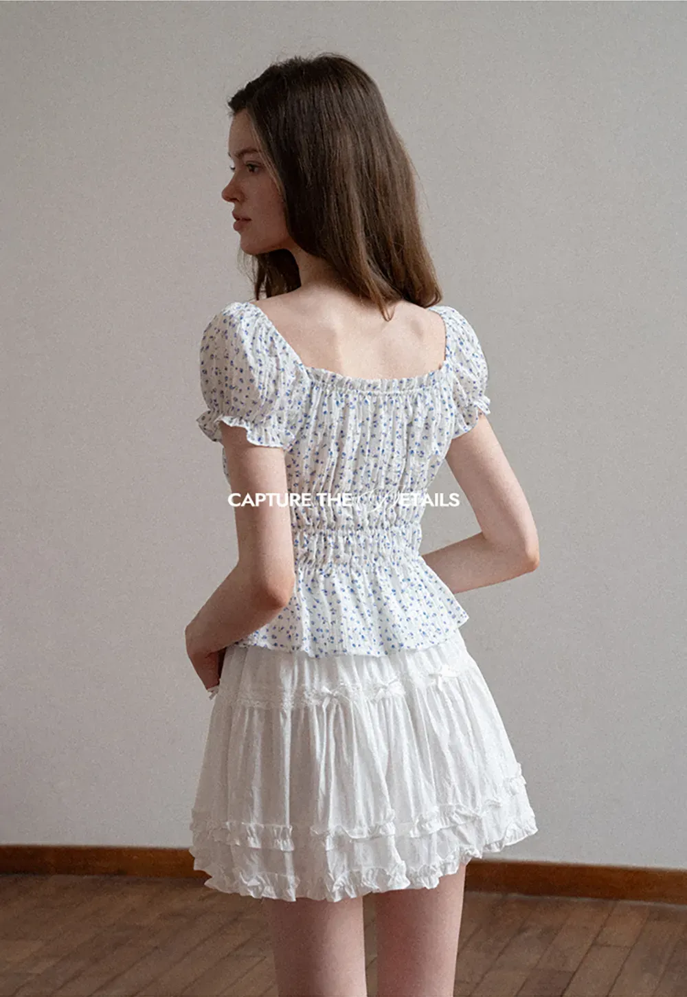 Tiered Ruffled Skirt