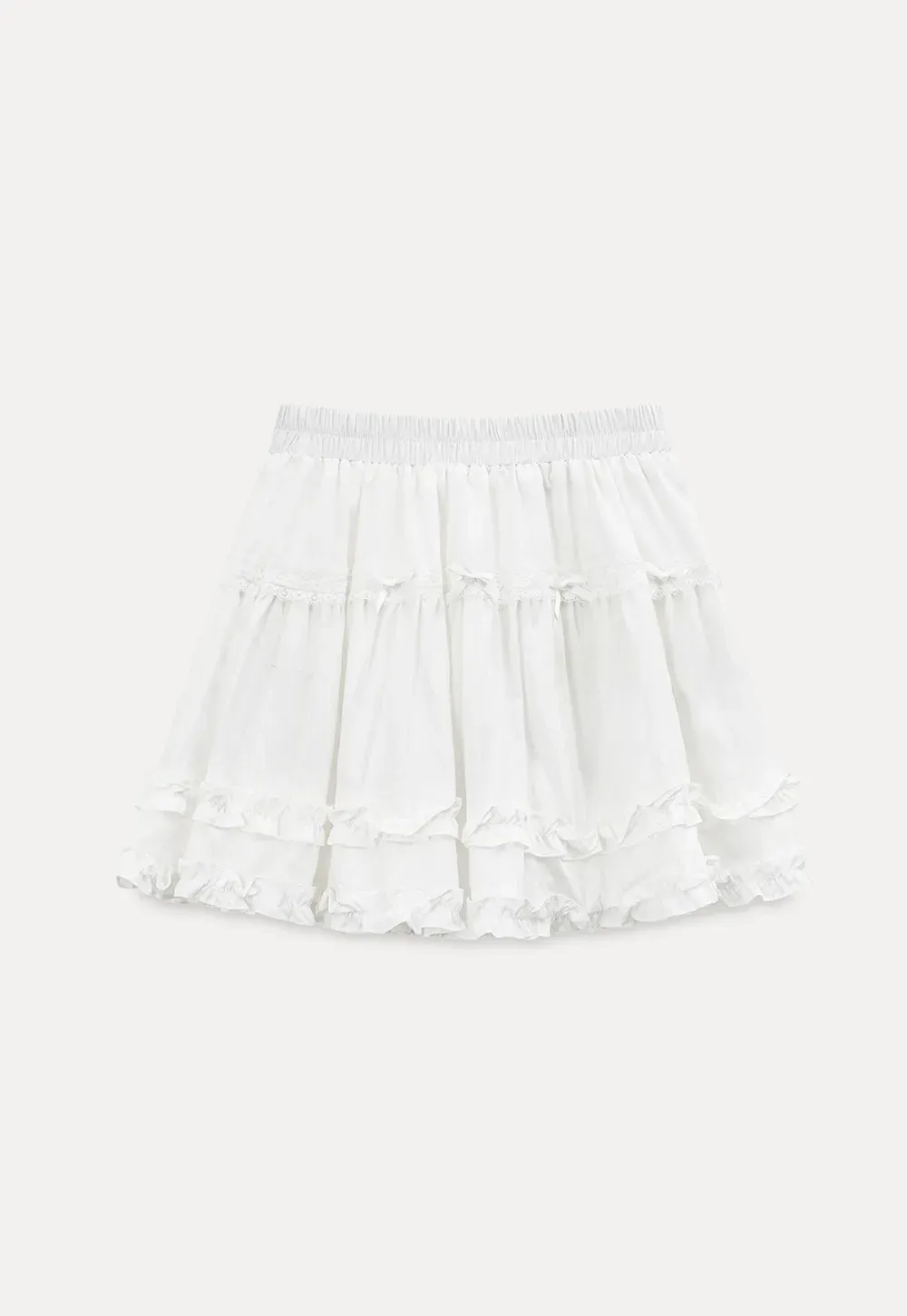 Tiered Ruffled Skirt
