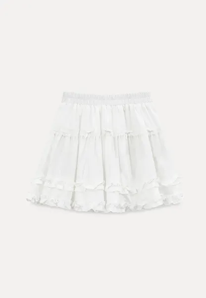 Tiered Ruffled Skirt